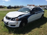 2013 Chevrolet Caprice 4 Door Police Cruiser Wrecked
