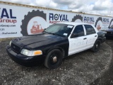 2010 Ford Crown Vic 4 Door Police Cruiser