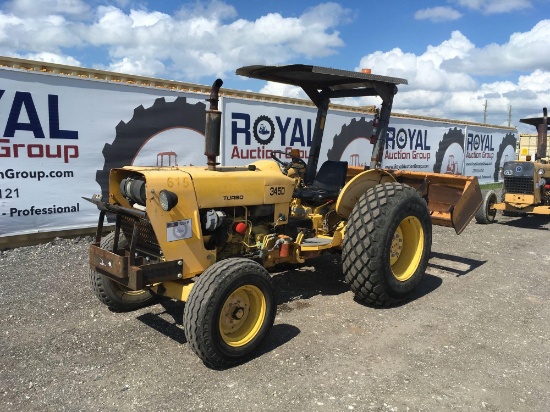 New Holland 345D Box Blade Utility Tractor