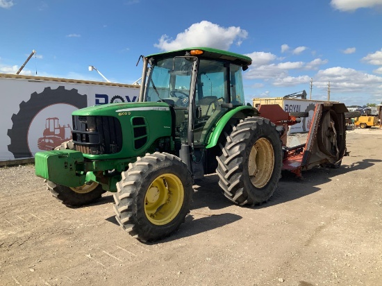 2008 John Deere 6100D 4x4 Agricultural Tractor