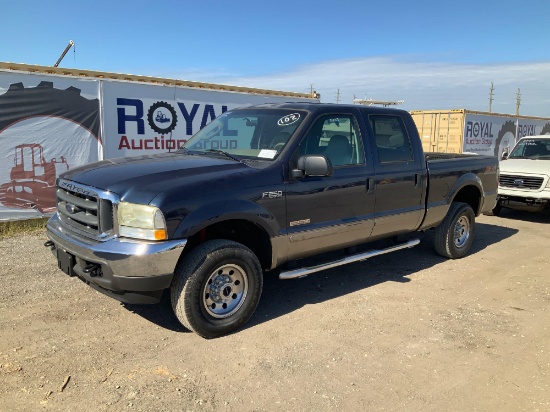 2003 Ford F-250 4x4 Extended Cab Pickup Truck