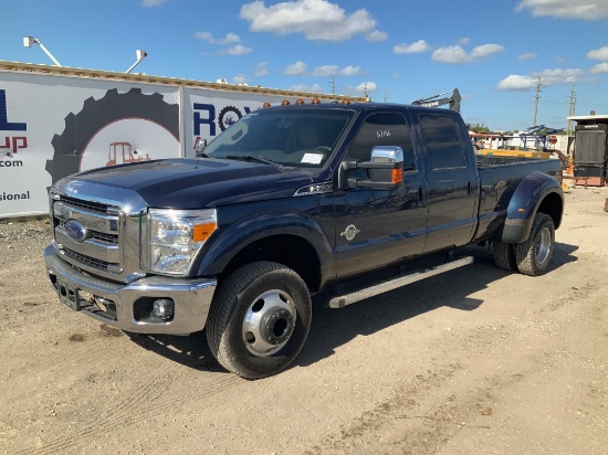 2016 Ford F-350 4x4 Lariat Dually Pickup Truck