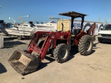 2000 Massey-Ferguson 243 4WD Loader Backhoe Utility Tractor