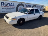 2010 Ford Crown Vic 4 Door Police Cruiser