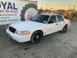 2007 Ford Crown Vic 4 Door Police Cruiser