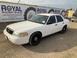 2008 Ford Crown Victoria 4 Door Police Cruiser