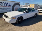 2007 Ford Crown Vic 4 Door Police Cruiser