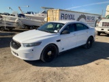 2013 Ford Taurus 4 Door Police Cruiser