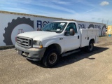 2004 Ford F-250 4x4 Service Pickup Truck