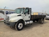 2007 International 4300 Flatbed Hauling Truck