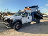 2008 Ford F-450 Service Dump Pickup Truck