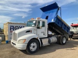 2010 Kenworth T300 Single Axle Dump Truck