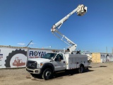 2011 Ford F-550 4x4 Truck Over Center Bucket Truck