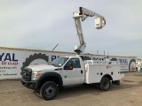2012 Ford F-550 4x4 37FT Articulated Bucket Truck