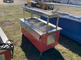 2005 Portable Delfield KH4-NU Heated Serving Counter