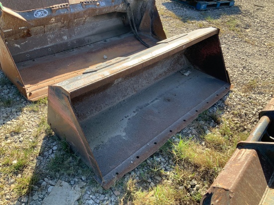 72in Skid Steer Bucket