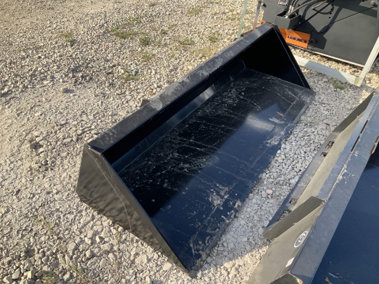 Unused 84" Skid Steer Bucket