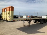 City T/A Flatbed Trailer