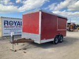 2006 Wells Cargo CEW142 14ft T/A Concession Trailer