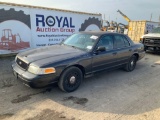 2005 Ford Crown Vic 4 Door Police Sedan