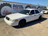 2006 Ford Crown Vic 4 Door Police Sedan