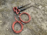 Two Pneumatic Chipping Hammers
