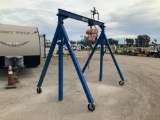 2010 Vestil AHS-2-10-14-VG Adjustable Gantry Crane