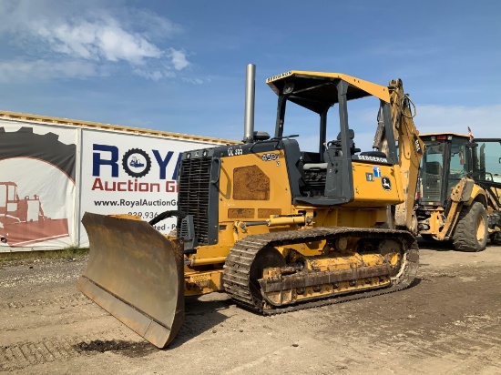 2012 John Deere 450J LGP Crawler Tractor Dozer