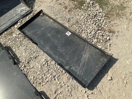 Unused Skid Steer Quick Attach Plate