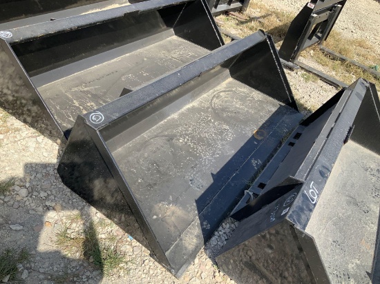 Unused 72in Skid Steer GP Bucket