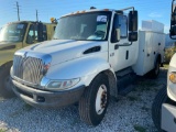 2007 International 4200 Extended Cab Service Crane Truck