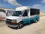 2014 Chevrolet Express 8 Passenger Shuttle Bus