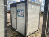 Full Restroom with Shower Sink and Toilet