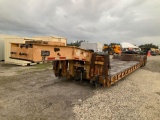 2001 Witzco Challenger RG35 35 Ton Lowboy Equipment Trailer