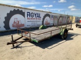 Utility Trailer with Ramp