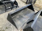 Unused 84in Skid Steer GP Bucket