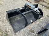 Unused 66in Skid Steer Grapple Bucket