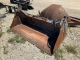 80 inch Skid Steer Hydraulic 4in1 Clam Shell Bucket