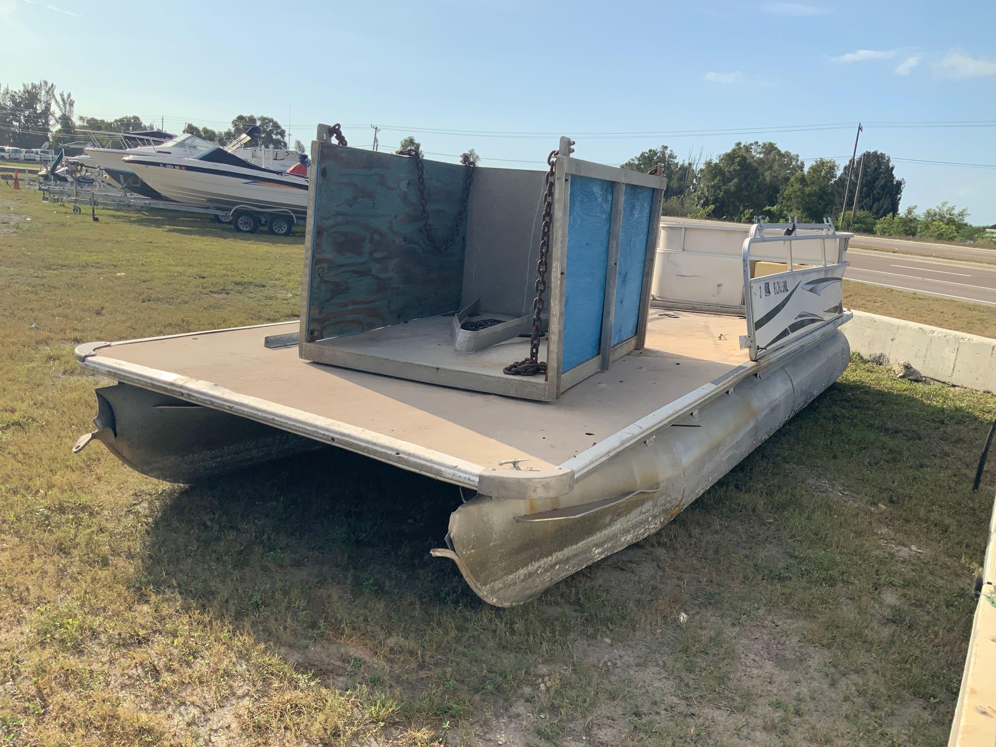 2008 Sun Chaser 20ft Pontoon Boat Parts Only