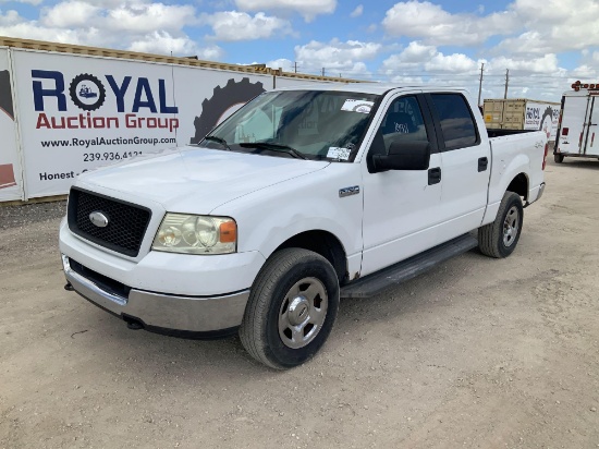 2005 Ford F-150 4x4 Crew Cab Pickup Truck