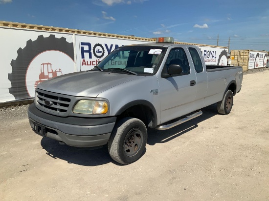 2002 Ford F-150 4x4 Extended Cab Pickup Truck