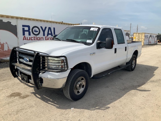 2007 Ford F-250 Crew Cab 4x4 Pickup Truck