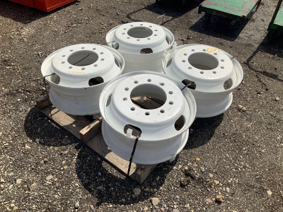 4 Steel Truck Wheels