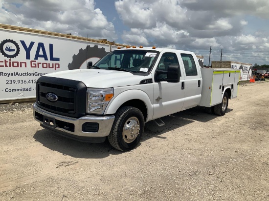 2012 Ford F-350 Dually Crew Cab Service Truck