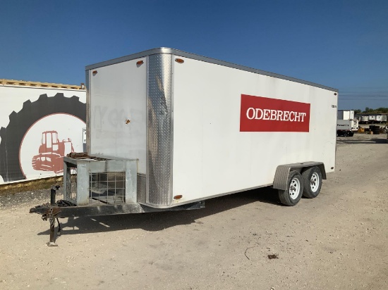 2016 Torino 18ft T/A Enclosed Trailer