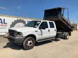 2003 Ford F-450 Crew Cab Dump Truck