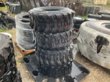 4 Unused 12-16.5 Skid Steer Tires