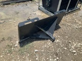 Unused Skid Steer Trailer Hitch Plate