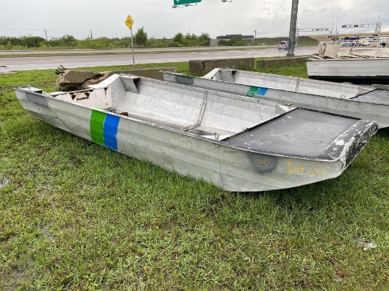 15'7" 2001 Panther Airboat Hull Only