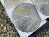 3 Unused 14in Premium Diamond Blade